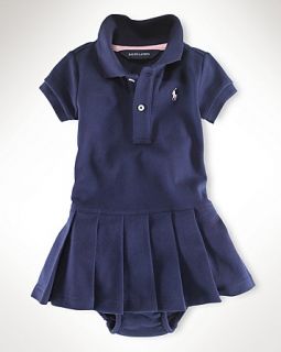 Lauren Childrenswear Infant Girls Polo Dress   Sizes 9 24 Months