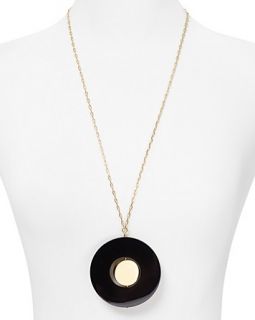 spade new york Come Full Circle Pendant Necklace, 28