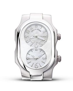 Stein® Signature Double Watch Head, Mother of Pearl Dial, 42 mm
