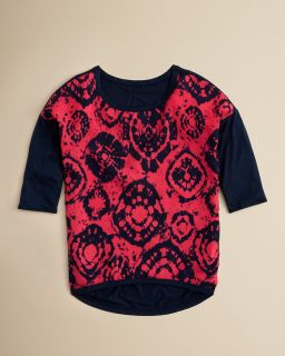 aqua girls tie dye top sizes s xl orig $ 44 00 sale $ 33 00 pricing