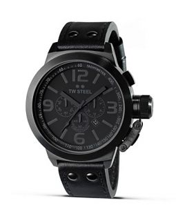 TW Steel Cool Black, Black PVD Watch, 45mm