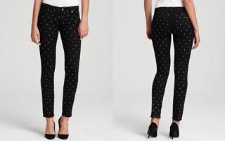 MICHAEL Michael Kors Petites Studded Skinny Jeans_2