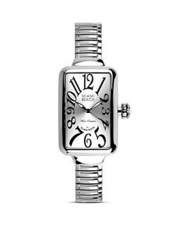 Miami Beach by Glam Rock Rectangle Expandable Bracelet Watch, 42x48mm