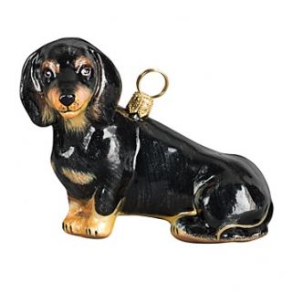 dachshund ornament black price $ 52 00 color no color quantity 1 2 3 4