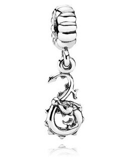 pandora charm sterling silver dragon price $ 45 00 color silver size