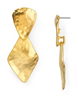 triangle drop earrings price $ 45 00 color satin gold quantity 1 2 3 4