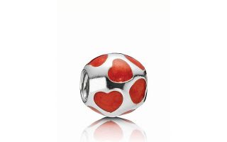 red enamel love you price $ 55 00 color silver red quantity 1 2 3 4