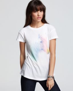 wildfox tee horse and rainbow price $ 64 00 color white size select