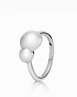 PANDORA Ring   Sterling Silver Double Bubbles