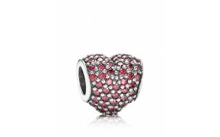 zirconia pave heart price $ 65 00 color silver red quantity 1 2 3