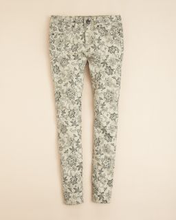print jeggings sizes 7 14 price $ 69 00 color grey floral size select