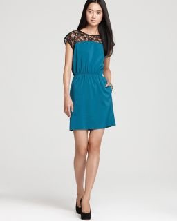 aqua dress lace blocked orig $ 88 00 sale $ 44 00 pricing policy color