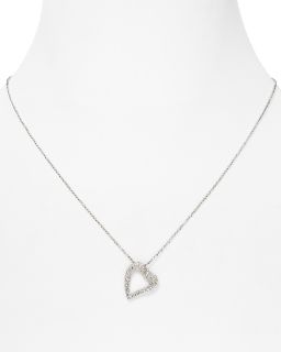 crystal heart necklace 18 price $ 100 00 color silver quantity 1 2 3 4