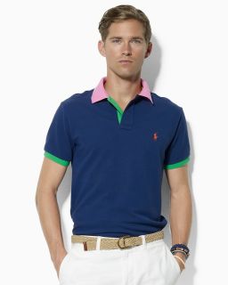 blocked mesh polo price $ 89 50 color freshwater size select size
