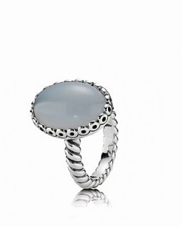 PANDORA Ring   Sterling Silver & Chalcedony Forever My Friend