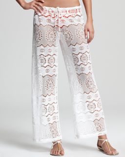 crochet cover up pants price $ 95 00 color white size select size l m