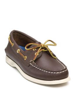 eye lace leather boat shoes price $ 80 00 color brown size select size