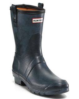 hunter original short boot $ 125 00 color navy size select size 7 8 9