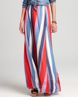 splendid skirt watercolor stripe maxi price $ 138 00 color firework