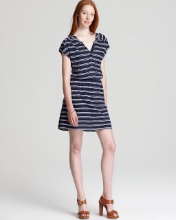 splendid dress double french stripe price $ 118 00 color navy size