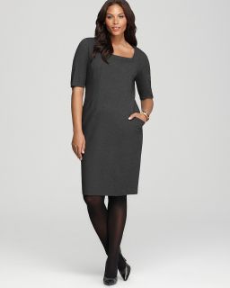 Lafayette 148 New York Plus Iveta Punto Sheath Dress