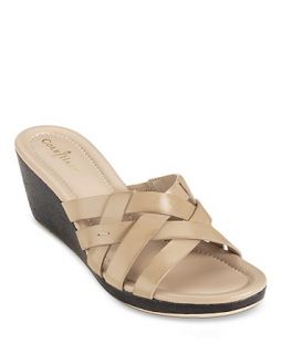 cole haan wedge sandals bonnie price $ 158 00 color sandstone size