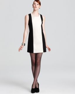 dress clara ponte leather shift orig $ 298 00 was $ 208 60 125