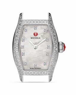 Michele Urban Coquette Diamond Pavé Watch, 26mm