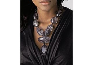 monies resin necklace price $ 188 00 color gray quantity 1 2 3 4 5 6