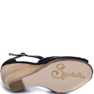Chirp   Black Leather, Seychelles, $76.49