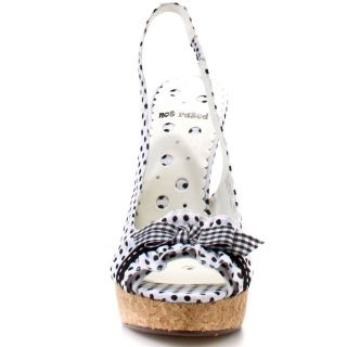Frilled Slingback   White, Not Rated, $42.49