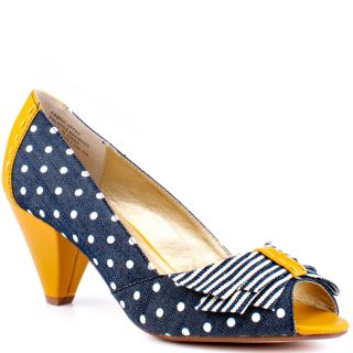 Seychelless Multi Color Mixed Emotions Polka   Denim for 79.99