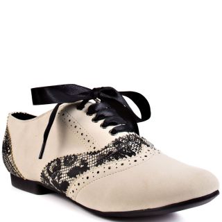 Iron Fists Multi Color Lovelace Oxford Flat   Cream for 49.99