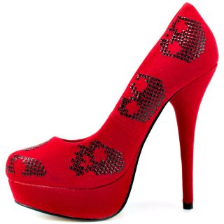Iron Fists Multi Color Sugar Hiccup Platform   Red for 59.99