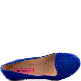 Betsey Johnsons Blue Bliiingg   Blue Suede for 89.99