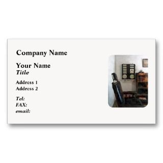 Eye Doctors Office with Eye Chart Business Card