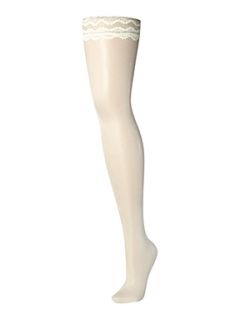 Wolford Day and night stay ups Off White   