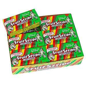 Fruit Stripe Gum 12 Packs 1 Case
