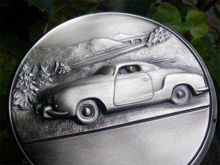 Karmann Ghia Coupe VW Large 3D Award Badge Mint