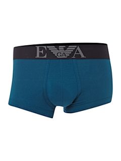 Emporio Armani Thick waistband underwear trunk Blue   