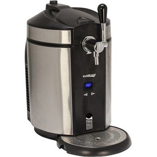Mini Beer Kegerator & Draft Beer Dispenser, Home Bar 5 Liter Keg