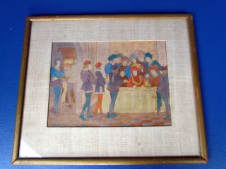 Book Illustration Painting by Catherine Kearns 1929 Listed