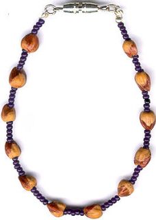 Mens Womens Ghost Bead Cedar Bead Medicine Bracelet 30 Native American