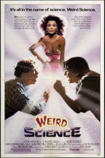Weird Science 1985 Original U s One Sheet Movie Poster