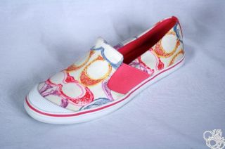 Coach Kaycee Poppy 16cm Poppy Dream Multi Colored Slip on Womens Shoes