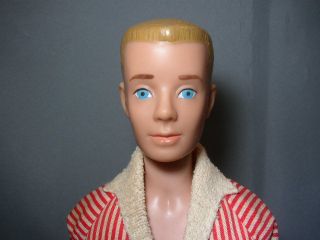 Vintage 1964 Blonde Ken Barbie Doll in Original Outfit