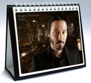 Keanu Reeves 2013 Desktop Holiday Calendar
