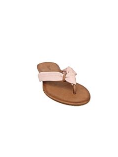 Dune Java d leather thong flip flop sandals Natural   