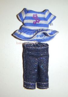 Kelly Tommy Doll Cool Fashion Clothes for 4 inch Kelly Dolls PIK