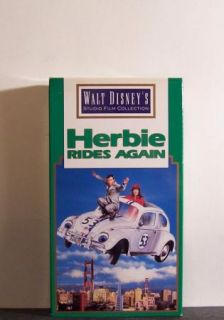 Herbie Rides Again VHS Ken Berry Helen Hayes 1974